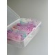 Set of eyelash lamination rollers Cloud - with clouds (10 pairs)